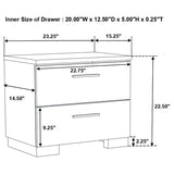 Jeremaine Bedroom Set White