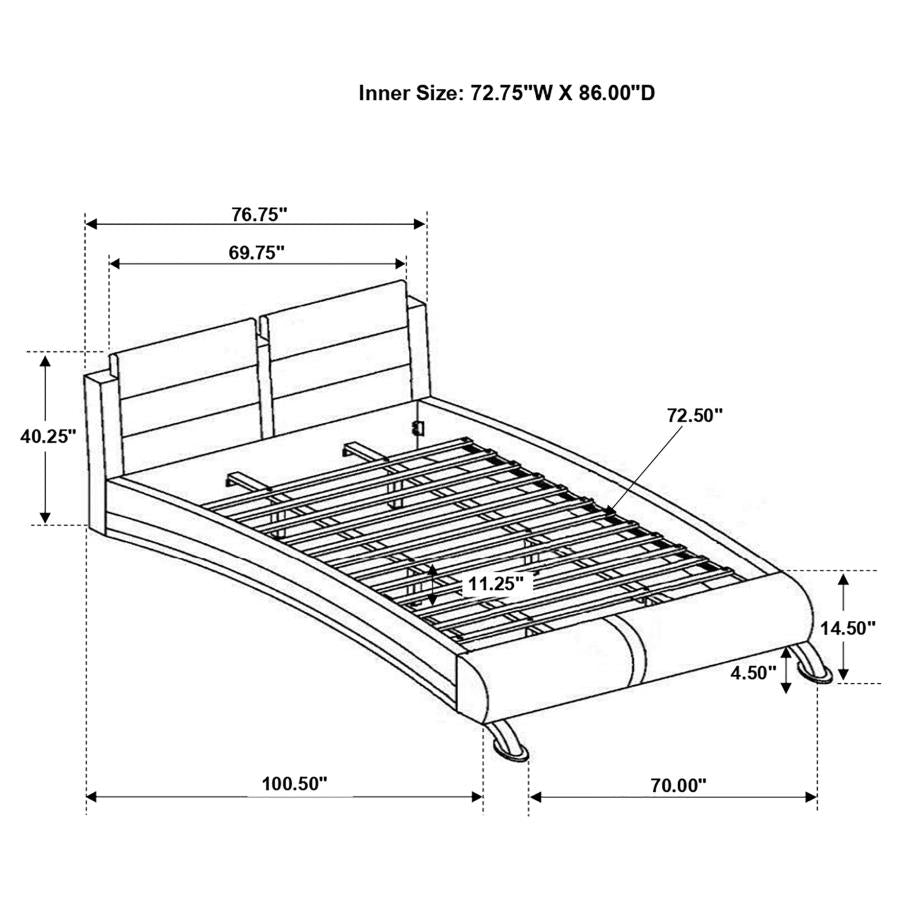 Jeremaine Bedroom Set White