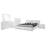 Jeremaine Bedroom Set White