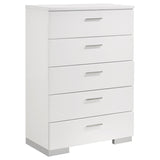 Jeremaine Bedroom Set White