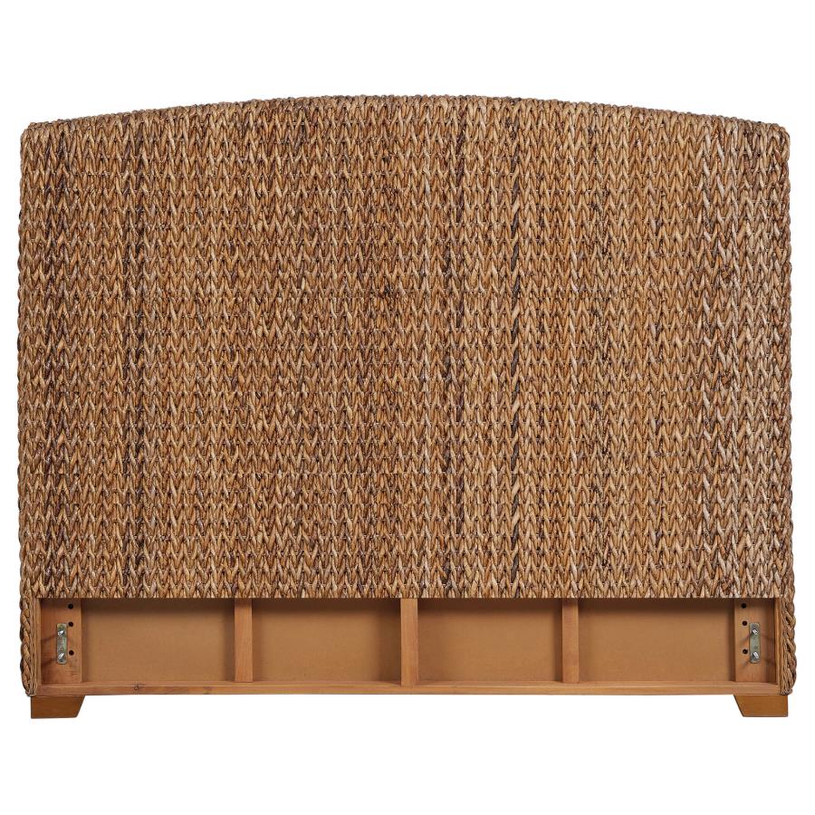 Laughton - Woven Banana Leaf Headboard