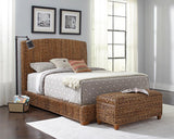 Laughton - Banana Leaf Panel Bed