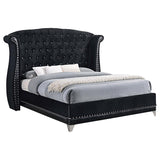 Barzini - Upholstered Wingback Bed