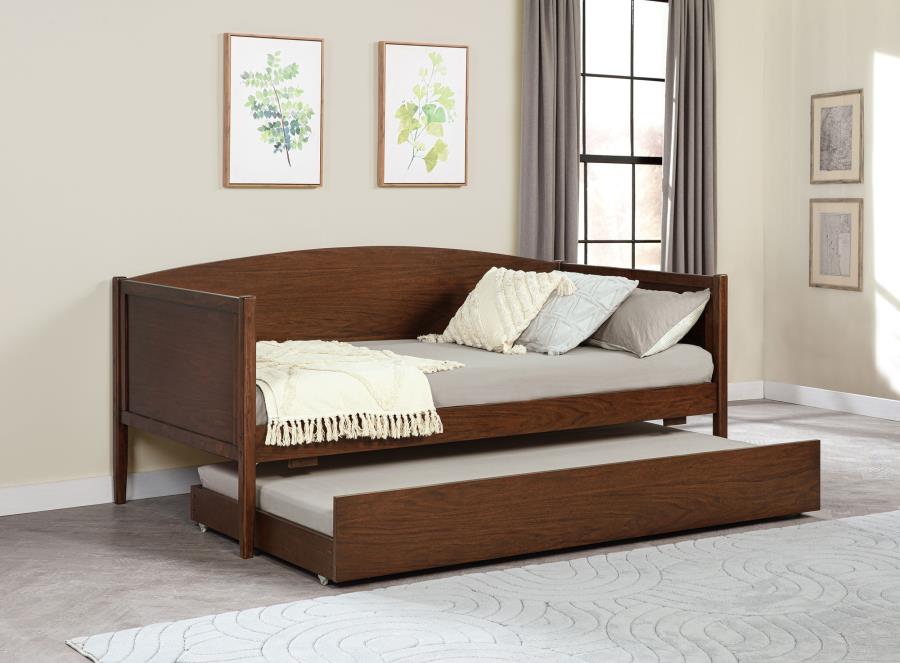 Bozeman - Wood Twin Daybed With Trundle - Medium Walnut