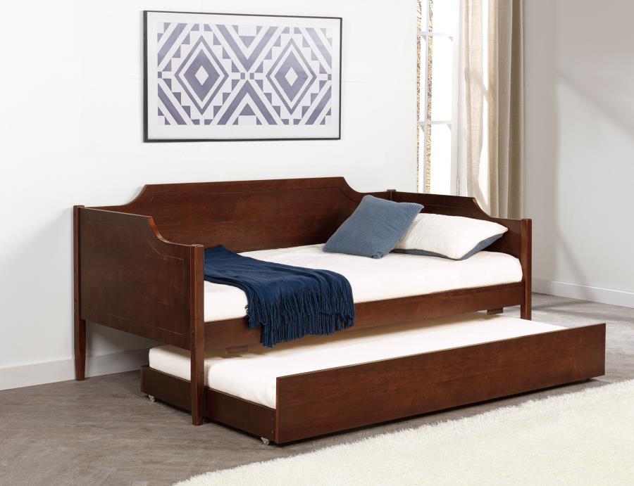 Redding - Wood Twin Daybed With Trundle - Cherry