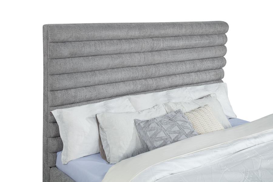 Patricia - Boucle Upholstered Bed