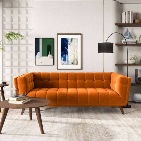 Addison - Mid-Century Modern Design Tufted Sofa - view 5