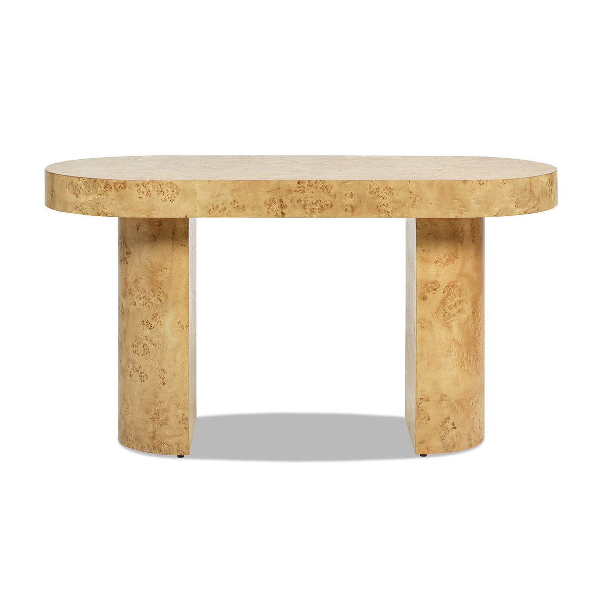 Jesse - Single Drawer Oval Computer Desk by Jennifer Taylor Home | Bel Furniture