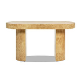 Jesse - Single Drawer Oval Computer Desk by Jennifer Taylor Home | Bel Furniture