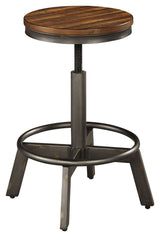 Torjin - Swivel Stool (Set of 2) - Dark Brown
