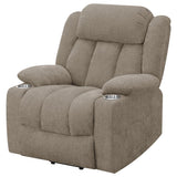 Houston - Upholstered Power Lift Recliner Chair by CoasterEveryday | Bel Furniture