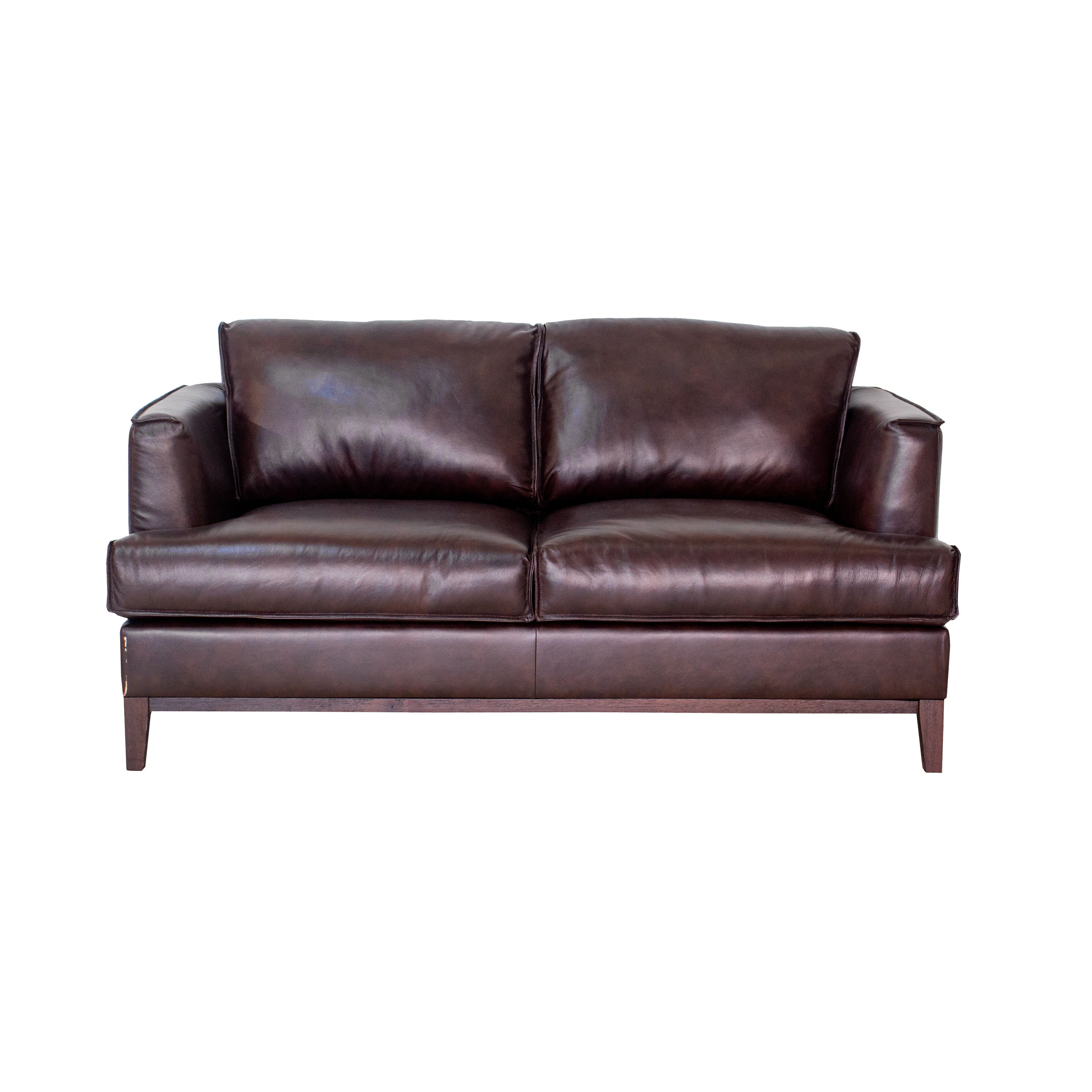 Aspen - Top Grain Leather Loveseat