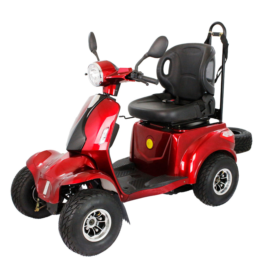 Golf Scooter, Grass Scooter - Red