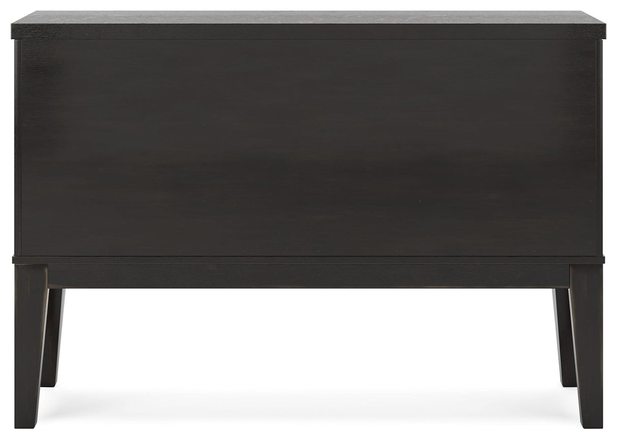 Galliden - Black - Dining Room Server by Signature Design by Ashley® | Bel Furniture