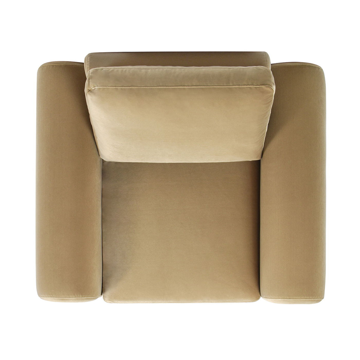 Mason - Arched Arm Chair - Camel Brown Beige by Jennifer Taylor Home | Bel Furniture