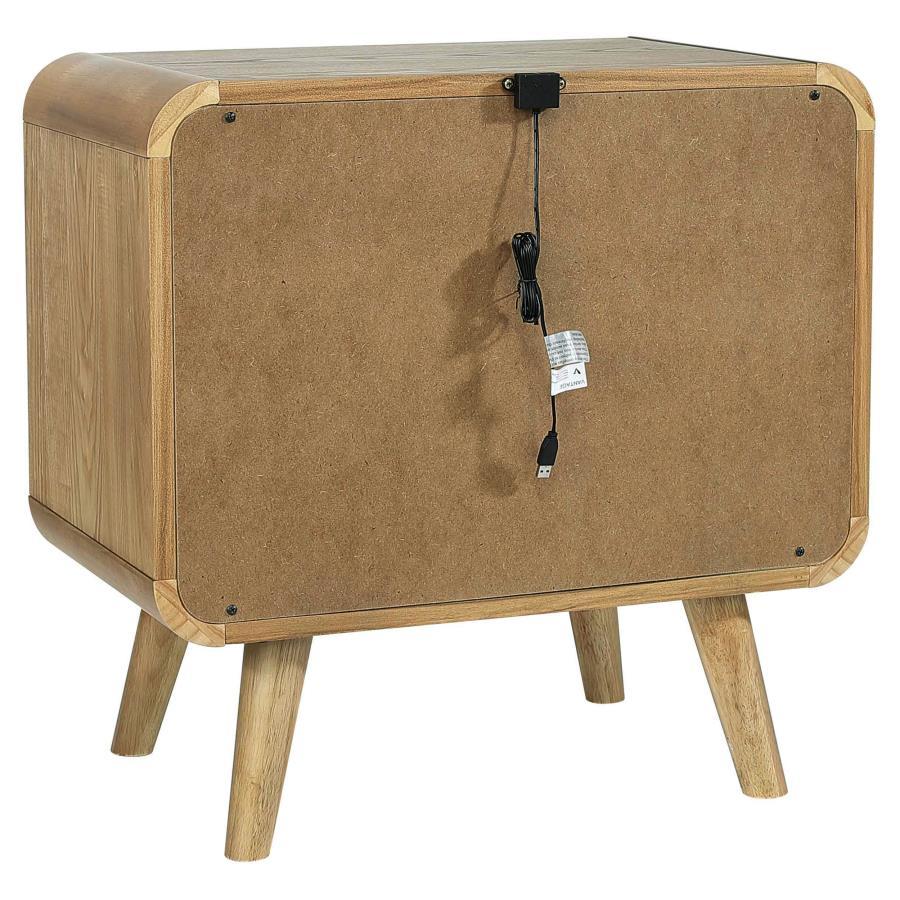 Robyn - 2-Drawer Nightstand by CoasterEssence | Bel Furniture