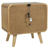 Robyn - 2-Drawer Nightstand by CoasterEssence | Bel Furniture