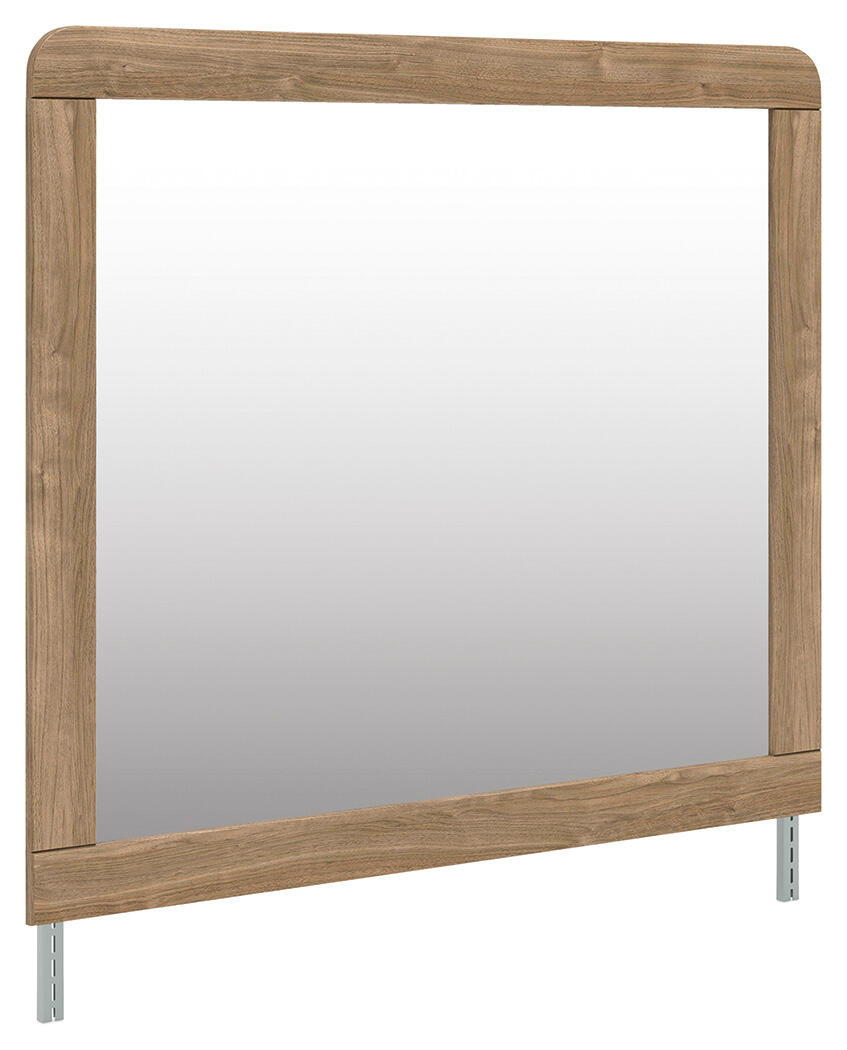 Gramburg Bedroom Mirror Warm Natural Brown