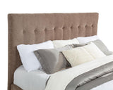 Senna - Upholstered Audio Flame Visualizer Bed