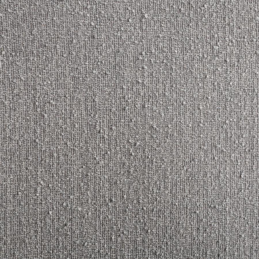 Mosby Upholstered Wingback Bed Grey