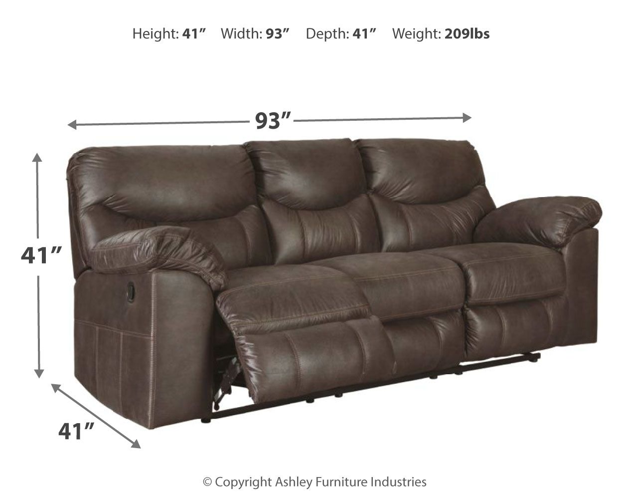 Boxberg - Reclining Sofa