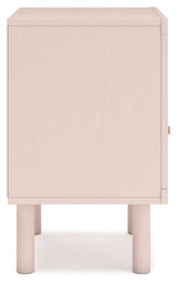 Wistenpine - Blush - One Drawer Night Stand by Signature Design by Ashley® | Bel Furniture