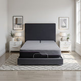 Renew - 11" Queen Size Flex Head Cooling Fast Responding Latex Foam Mattress - Gray