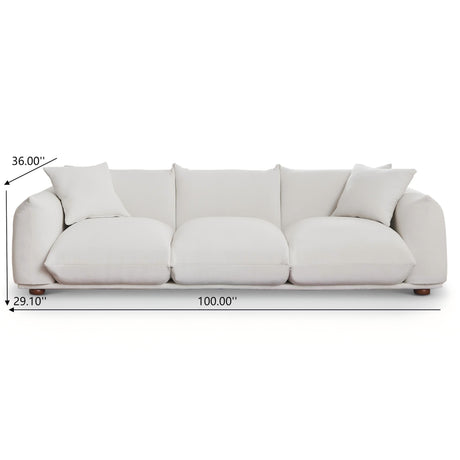 Kely - Upholstered Sofa - view 2