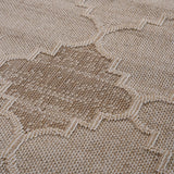 Guros - 8' X 10' Trellis Indoor / Outdoor Area Rug - Cream