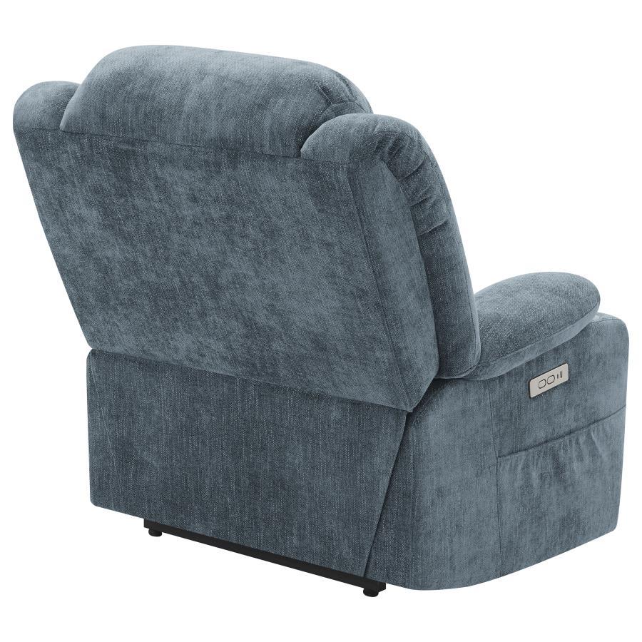 Houston - Upholstered Power Lift Recliner Chair by CoasterEveryday | Bel Furniture