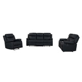 Blanche - Reclining Sofa With LED Lights