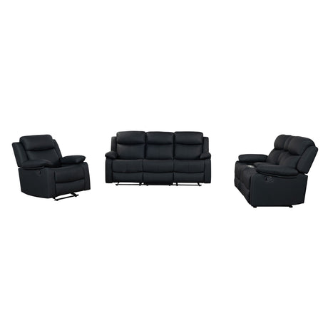 Blanche - Reclining Sofa With LED Lights - view 7