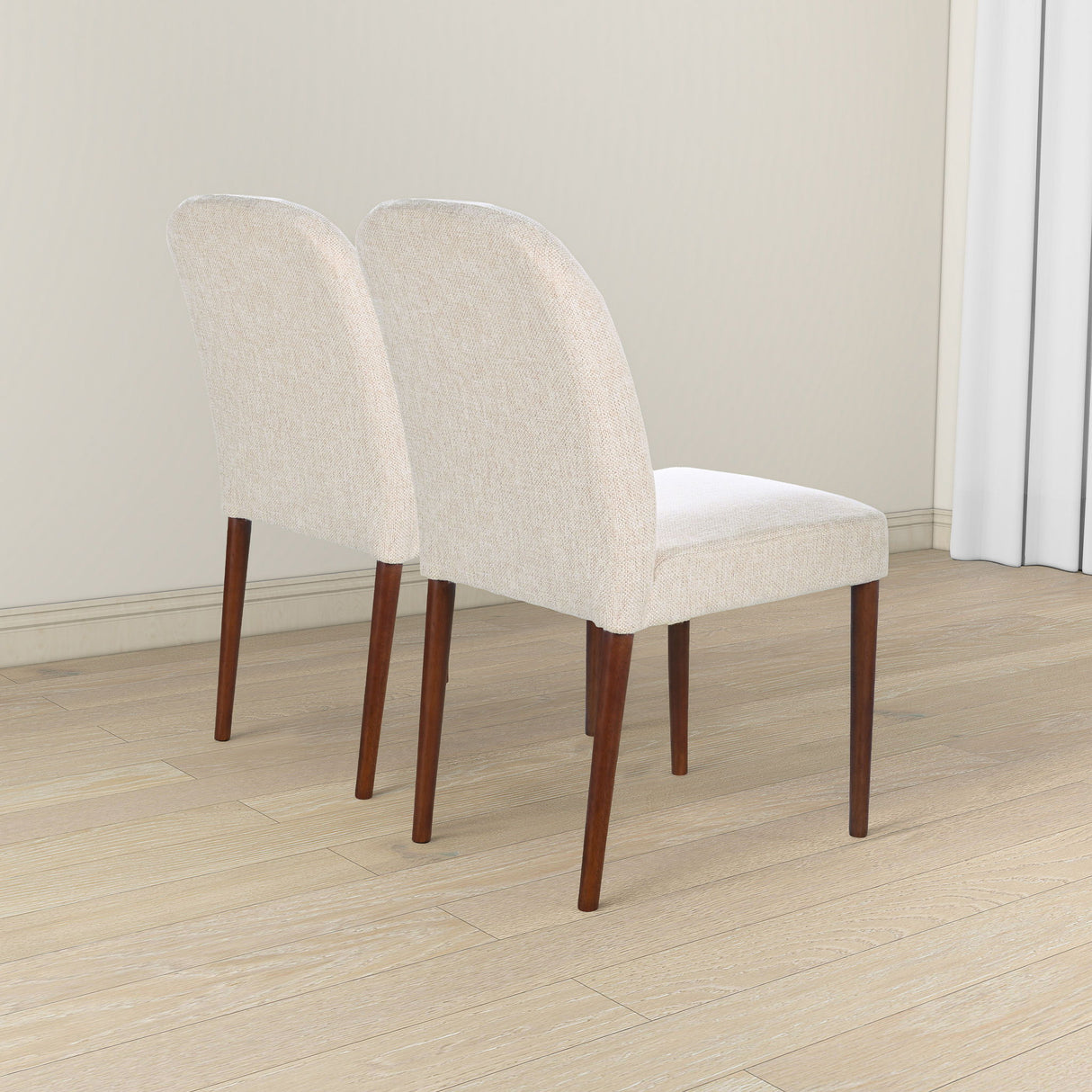 Capri - Dining Chair (Set of 2) - Beige by Ashcroft Furniture | Bel Furniture