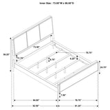 Arini - Panel Bed by Coaster Fine Furniture | Bel Furniture