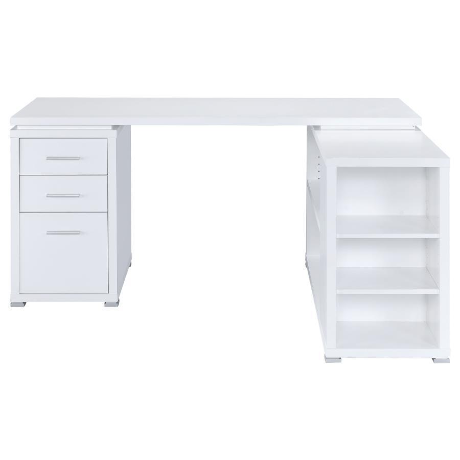 Yvette - 3-Drawer L-Shape Computer Desk