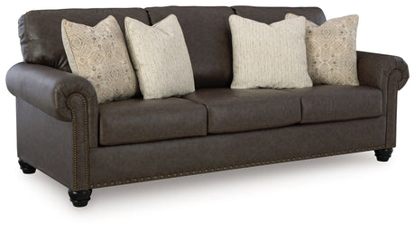 Roxmere - Umber - Queen Sofa Sleeper by Benchcraft® | Bel Furniture