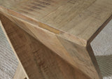 Zalemont - Accent Table - Distressed Brown