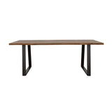 Ditman - Live Edge Dining Table - Gray Sheesham by CoasterElevations | Bel Furniture