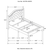 Sonoma - Upholstered Wingback Bed