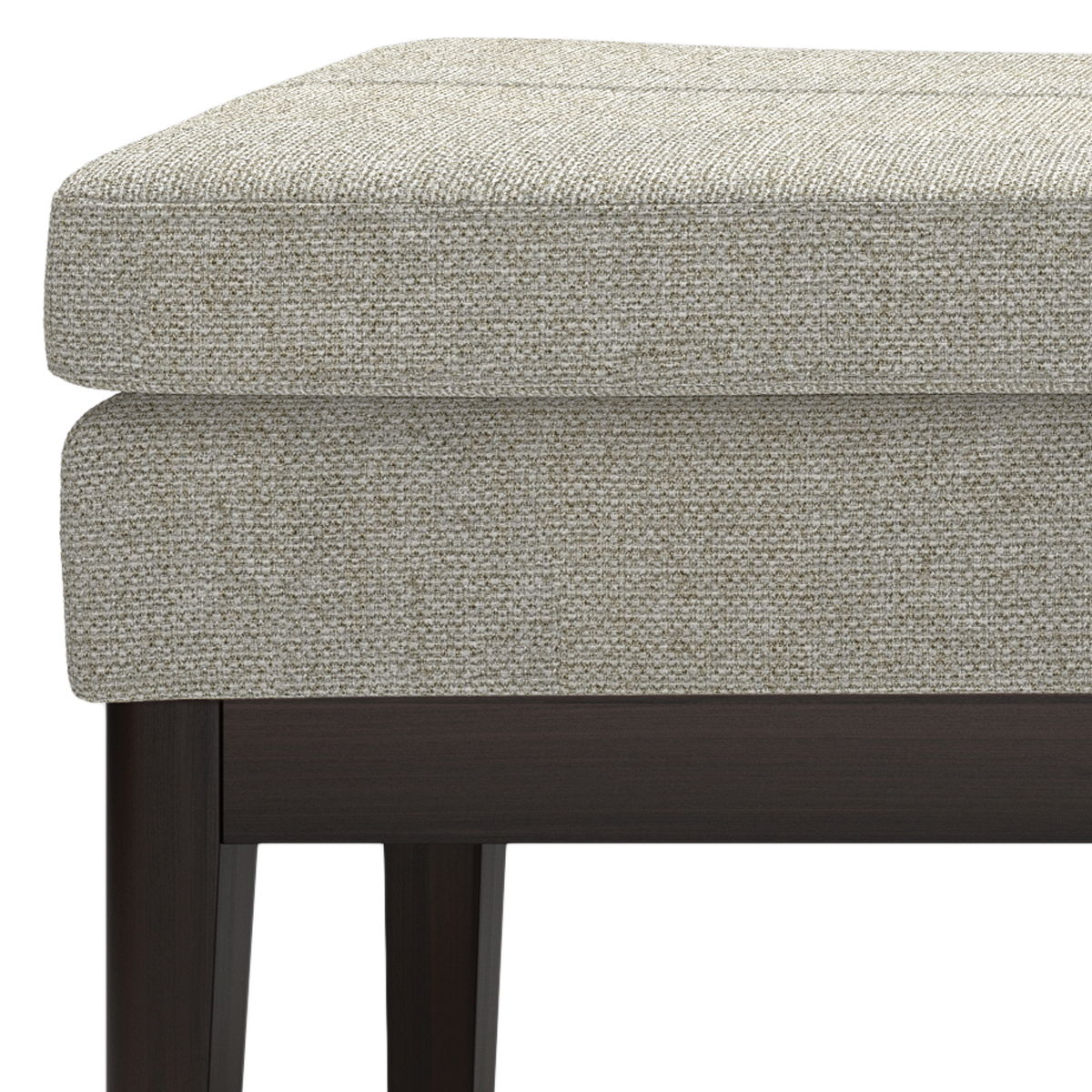 Carlson - Ottoman Bench, Mid Century Design by Simpli-Home | Bel Furniture