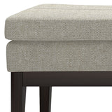 Carlson - Ottoman Bench, Mid Century Design by Simpli-Home | Bel Furniture