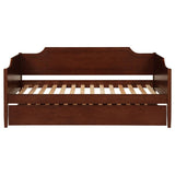 Redding - Wood Twin Daybed With Trundle - Cherry by Coaster Fine Furniture | Bel Furniture