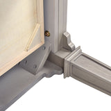 Dauphin - 3 Drawer Executive Desk by Jennifer Taylor Home | Bel Furniture