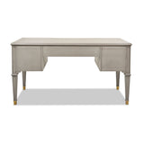 Dauphin - 5 Drawer Executive Desk by Jennifer Taylor Home | Bel Furniture