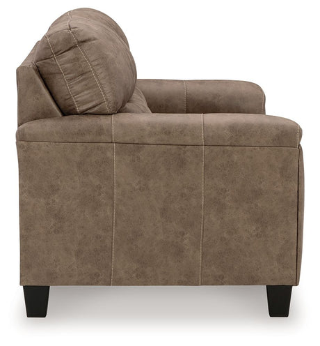Navi - 3 Pc. - Sofa, Loveseat, Rocker Recliner - Fossil - view 4