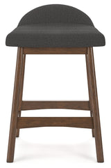Lyncott - Upholstered Barstool (Set of 2) by Signature Design by Ashley® | Bel Furniture