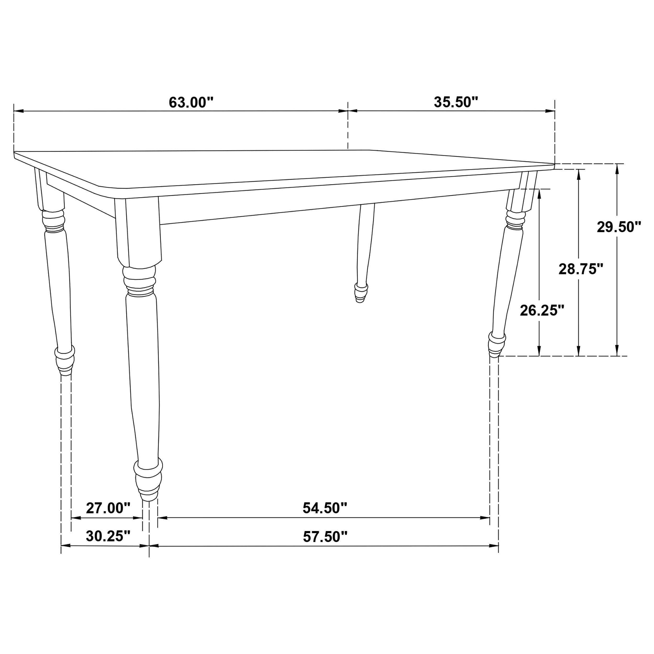 Hollyoak - Rectangular Dining Set