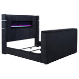 Tisdall - Flame Visualizer TV Bed