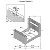 Tisdall - Flame Visualizer TV Bed