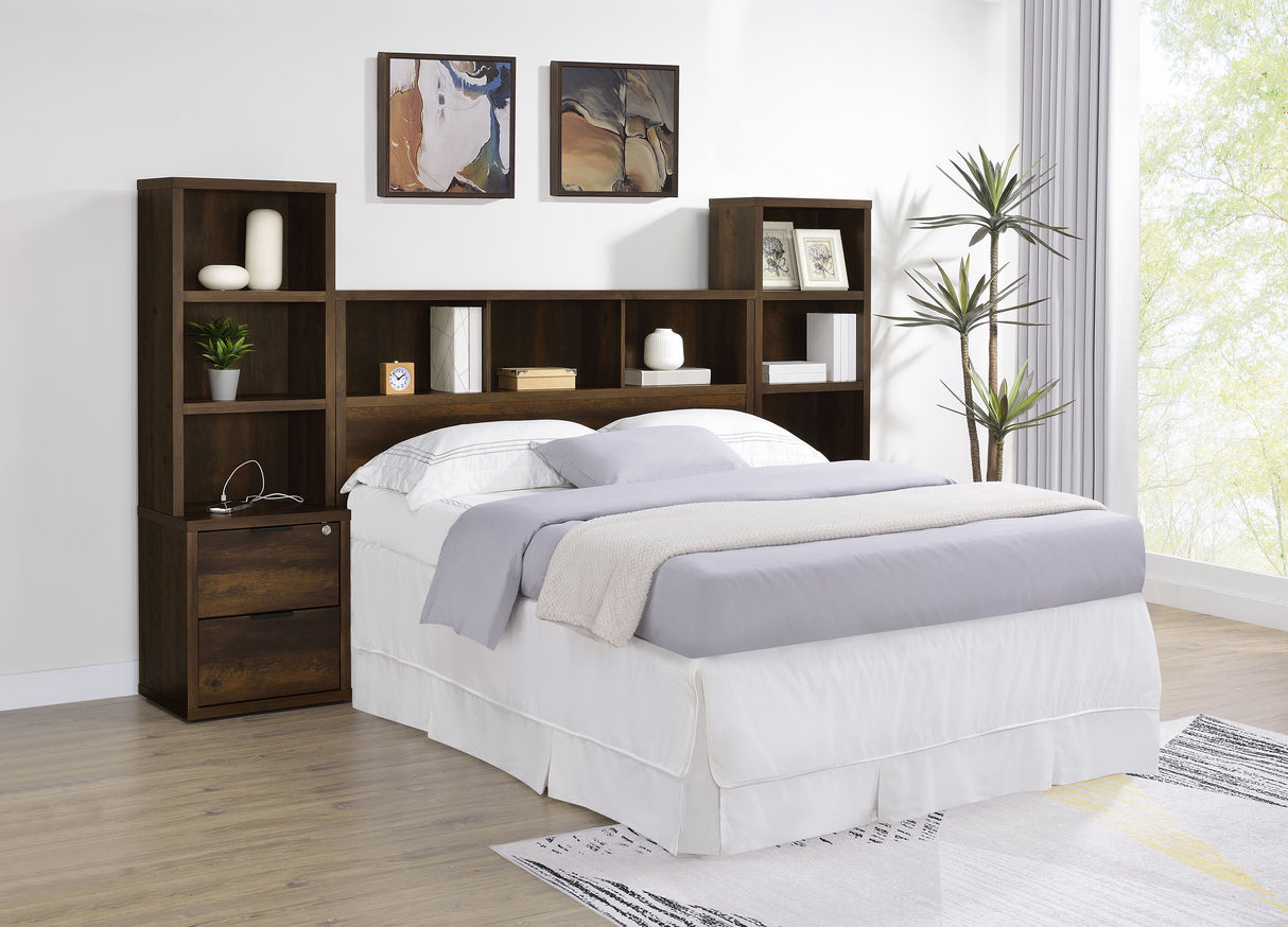 Westpark - 3 Piece Bedroom Set Bookcase Headboard